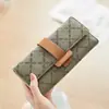 Cartera larga Priti para mujer, estilo japonés y coreano, personalizada, gran capacidad, para teléfono móvil, cartera de estudiante