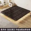 Cama flotante moderna minimalista de moda, diseño italiano de lujo ligero, marco de cama sin cabecero, cama de hierro doble para apartamentos, marco de cama de acero