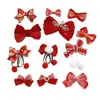 Acessórios de Laço Vermelho Estilo Chinês para Ano Novo, Acessórios de Cabeça, Roupas, Sapatos, Meias, Decorações, Acessórios, Laços Feitos à Mão