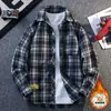 Chaqueta de cuadros de moda para hombre, nueva colección de primavera y otoño, adecuada para estudiantes de secundaria y preparatoria, moda masculina, estilo juvenil