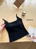 Camisola sexy y seductora para mujer, corte ajustado, con copas incorporadas, diseño único de espalda cruzada, top sin mangas
