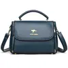 Bolso de Mujer 2026 Nuevo Modelo Bolso de Mamá Versión Coreana Bolso de Hombro Único Bolso Cruzado Bolso Simple y Elegante para Mujer de Mediana Edad Bolso Cuadrado Pequeño a la Moda