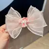 Internet-famoso Princesa Pequena Fita Bow Hairpin Crianças Menina Hanfu Purple Hairpin Acessórios de cabelo das meninas