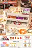 Pulseira Infantil Dunhuang com Contas Artesanal Sacola de Materiais DIY Contas Esmaltadas Acessórios Fio de Mão para Meninas Caixa de Presente para Meninas