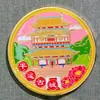 Monedas Conmemorativas de Metal de Shanxi en Stock, Edificios de la Ciudad Antigua de Pingyao, Templo Huayan, Torres de Madera, Área Turística de las Cuevas de Piedra Yunxiang Souvenirs