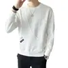 Generación de comercio exterior suéter de marca de moda americana para hombre 2024 otoño e invierno nuevo cuello redondo de hombre jersey manga larga interior moda