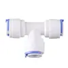 Atacado de fábrica todos os tipos de acessórios para purificador de água de conector rápido 2 pontos 3 pontos plugue rápido T reto cotovelo conector rápido