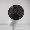 Soporte para sombrero DIY Tocado de novia estilo europeo y americano Tocado para fiesta de cena Soporte para sombrero base de sombrero red de gasa de cáñamo Soporte para sombrero base