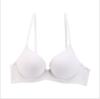 Sutiã liso sem costura com logo em chinês e inglês tamanho grande com bojo underwear feminino cor sólida com aro de aço macio sutiã fino