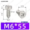 Tornillos Autoperforantes Phillips de Cabeza Avellanada Hexagonal Externa de Acero Inoxidable 304 M3~M8 Estándar Nacional Gb9456 Tornillos Autoperforantes Phillips Hexagonales