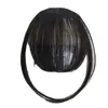 Peluca de Flequillo de Aire Xuchang Zhaorui para Mujer, Natural, Parte Superior de la Cabeza, Flequillo Falso, Invisible, Sin Costuras, Ligero, Flequillo Frontal