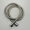 Tubo de ducha de acero inoxidable, manguera, boquilla de ducha a prueba de explosiones, tubería de agua, manguera de metal electrochapado 1.5 metros 2/3 metros