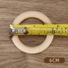 Tapiz tejido a mano, palo de madera especial, cuerda de algodón, hilo de algodón, línea trenzada, material de bricolaje, bolsa, ojos de búho decorativos, anillo de madera