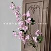 Orquídea de Simulação Estilo Chinês Mobiliário Doméstico Floricultura Suave Paisagem Jardim Pequeno Fresco Estilo Anéis de Flores para Casamento Decoração de Flores Flor Artificial