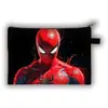 Nuevo Monedero de Spider-Man Bolsa de Almacenamiento de Gran Capacidad para Escritorio de Estudiante Portatarjetas de Llave de Alto Valor Grande para Niños Caliente