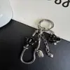 Colgante de hongo estilo Ins, cadena de hueso de serpiente con forma de flor, correa para teléfono, llavero, accesorio para bolsa de cámara CCD para niñas
