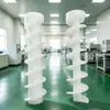 Parafuso de Nylon, Tampa de Garrafa Plástica, Processamento Resistente ao Desgaste, Parafuso de Nylon Branco