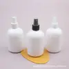 Botella de Perfume 300ml Botella Blanca con Atomizador Botella con Atomizador de Presión Botella de Relleno para Spray de Alcohol Botella de Spray para Líquidos 300ml