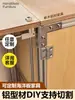 Marco de perfil de aluminio fijo, estante de almacenamiento hecho a medida, perfil de aleación de aluminio estándar europeo, material de aluminio para el hogar, armario DIY, carrito pequeño con