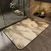 Alfombrilla de suelo simple de tierra de diatomeas, Alfombrilla de suelo para baño, Absorbente de agua, Antideslizante, Secado rápido, Decoración de entrada, Resistente a las manchas, Resistente al desgaste, Alfombrilla de suelo al por mayor