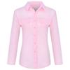 2026Ebay Aliexpress Wish Amazon Otoño e Invierno Europeo y Americano Camisas Nuevas de Mujer con Solapa Camisas de Manga Larga para Mujer