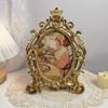 Personaje francés retro pintura al óleo Rosa dormitorio de niña pintura decorativa clásica pintura colgante escritorio mesita de noche decoración de escritorio