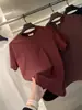 Algodão Macio, Sedoso e Liso, Camiseta Casual de Moda Masculina para o Verão, Cor Sólida, Versátil, Macia, Respirável, Gola Redonda, Manga Curta