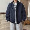 Roupas Acolchoadas de Algodão Masculinas Novas de Inverno 2025, Roupas Acolchoadas de Algodão Espessas e Soltas de Tamanho Grande, Jaquetas Acolchoadas de Algodão Quentes da Moda, Roupas Acolchoadas de Algodão