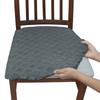 Funda Elástica de Jacquard con Forma de Diamante para Banco Universal de Punto a Prueba de Polvo para Taburete Funda para Silla de Comedor de Hotel Venta al por Mayor en Stock