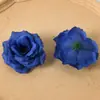Cabezas de Flores de Rosa Artificiales Rosa de 5 Pétalos DIY Pasador Corona Arreglo de Pared de Flores Accesorio para el Cabello Boda Flores Falsas de Seda Venta al por Mayor Amazon