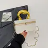 Bolsa de Corrente Casual Simples Estilosa Nova de Inverno 2025 Bolsa de Mão de Nicho Tendência Bolsa Transversal Fashion para Mulheres