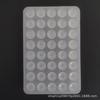 Ventosa de silicona de 40 cuadrados de doble cara transfronteriza, ventosa lavable de doble cara para teléfono móvil, pegatinas antideslizantes