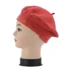 Chapéu Feminino Outono e Inverno Estilo Coreano Boina de Lã Sintética Chapéu Botão Chapéu de Pintor B001 Chapéu Atacado