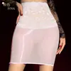 [Procesamiento y Personalización] Lencería Sexy, Glúteos Oleosos Ajustados Sexys, Tentación Apasionada, No Necesita Quitarse, Transparente Talla Grande Seda Negra