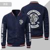 Primavera y Otoño Aliexpress Chaqueta Nueva con Logo de Coche Wish Abrigo de Moda Estilo Punk Deportivo para Hombre Ropa de Motociclista para Hombre