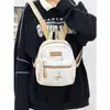 Tendência Nacional de Nicho Transfronteiriço Estilo Antigo Feminino Inverno 2025 Novo Mochila Pequena Esportiva Casual Mochila Mini Leve Bolsa de Ombro Duplo
