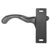 Manija de puerta de pantalla para accesorios de RV, material de plástico ABS, manija derecha, cerradura de puerta de pantalla, manija de puerta de coche