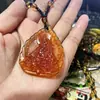 Colgante Bodhisattva Manshu Buda de la Medicina Verde Colgante Guanyin collar colgante para hombre y mujer esmalte para mujer
