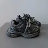 Sapatos Infantis, Tênis Esportivos, Novo Estilo Outono 2026 Sapatos para Meninas, Sapatos Pai Macios para Crianças, Tênis de Corrida para Meninos, Modernos