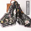 Pañuelo de Seda Cuadrado de 90cm Pañuelo para la Cabeza de Mujer 38 Pañuelo de Seda Satinada Cuadrado Grande para Festivales Stock Disponible Pañuelo de Regalo Cinta
