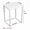 Dispensador de Agua Moderno Simple Sin Herramientas Estante de Doble Capa Estante de Almacenamiento Encima del Robot Aspirador Mesa Lateral de Sofá Estante de Almacenamiento