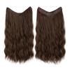 Peluca Transfronteriza para Mujer Extensiones de Cabello de una Pieza Largo Ondulado Rizado Esponjoso Natural Clip Línea de Pesca Pieza de Peluca de Cabello
