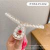 Pinza para el cabello con agarre de perla avanzado, gran cantidad de cabello, pinza de tiburón, accesorios para el cabello, sombreros de Internet Celebrant, pinza para el cabello, venta al por mayor