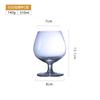 Vaso de Whisky de Cristal Personalizado para Bar en Casa Vaso de Cristal Vaso de Pie Corto de Alto Valor Vaso Elegante Transparente para Brandy Vino