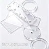 Hoja Redonda de Acrílico Transparente PMMA de 10 mm Disco Redondo Modelo de Figura En Stock Decoración Colgante Cruz de Acrílico en Blanco Suministro Exclusivo Transfronterizo