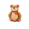 Modelado de dibujos animados oso mágico mate pastel estilo INS LOVEYOU confesión amor oso sentado globo de aluminio