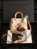 Bolsa de Mão Lao Hua Light Luxury para Comércio Transfronteiriço para Mulheres 2026 Novo Modelo Versátil para o Dia a Dia Estampada Moda Ombro Único Transversal