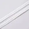 Em estoque: Alças de ombro lisas pretas e brancas de poliéster 0,6-3,0cm para sutiãs e lingerie, elásticos, personalizáveis