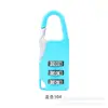 Cerradura Antirrobo Transfronteriza Spot de Aleación de Zinc Candado de Combinación para Maleta Candado de Cremallera para Mochila Candado para Cubierta de Coche Candado de Combinación Mini