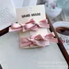 Linda Chica de Ballet de Belleza Pinza para el Cabello de Algodón con Lazo Tocado Lateral Dulce Tarjeta para el Flequillo Alto Valor